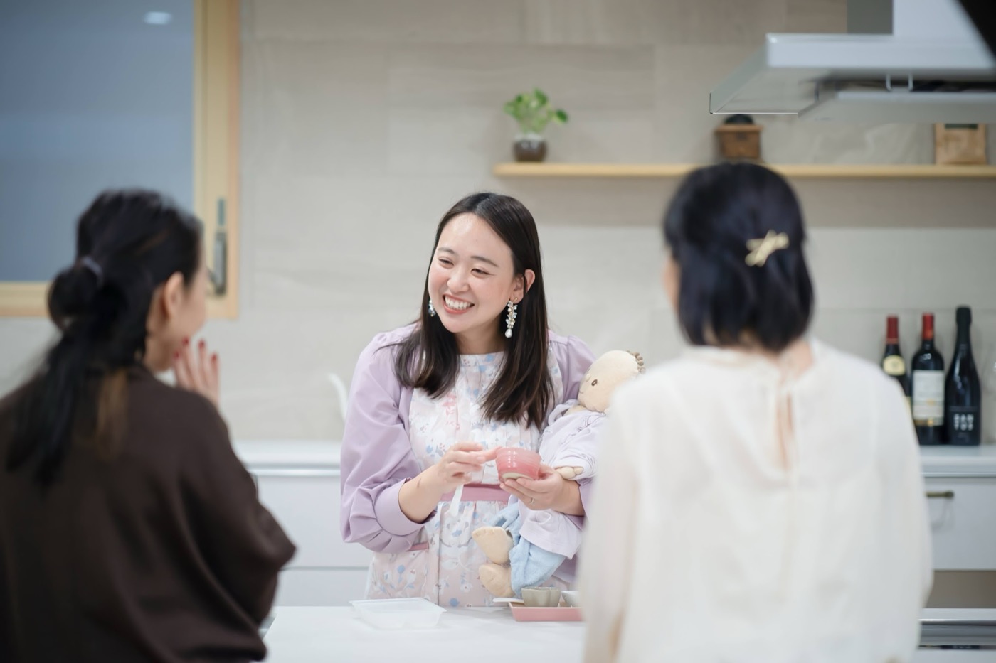 少人数での個別相談の様子
